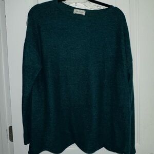 Ces Femme Deep Teal Crew Neck Sweater